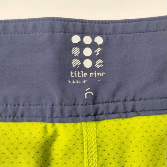 Title Nine Sz 6 Navy Blue Contrast Stitch Athletic Skort or Tennis Skirt - Picture 3 of 9